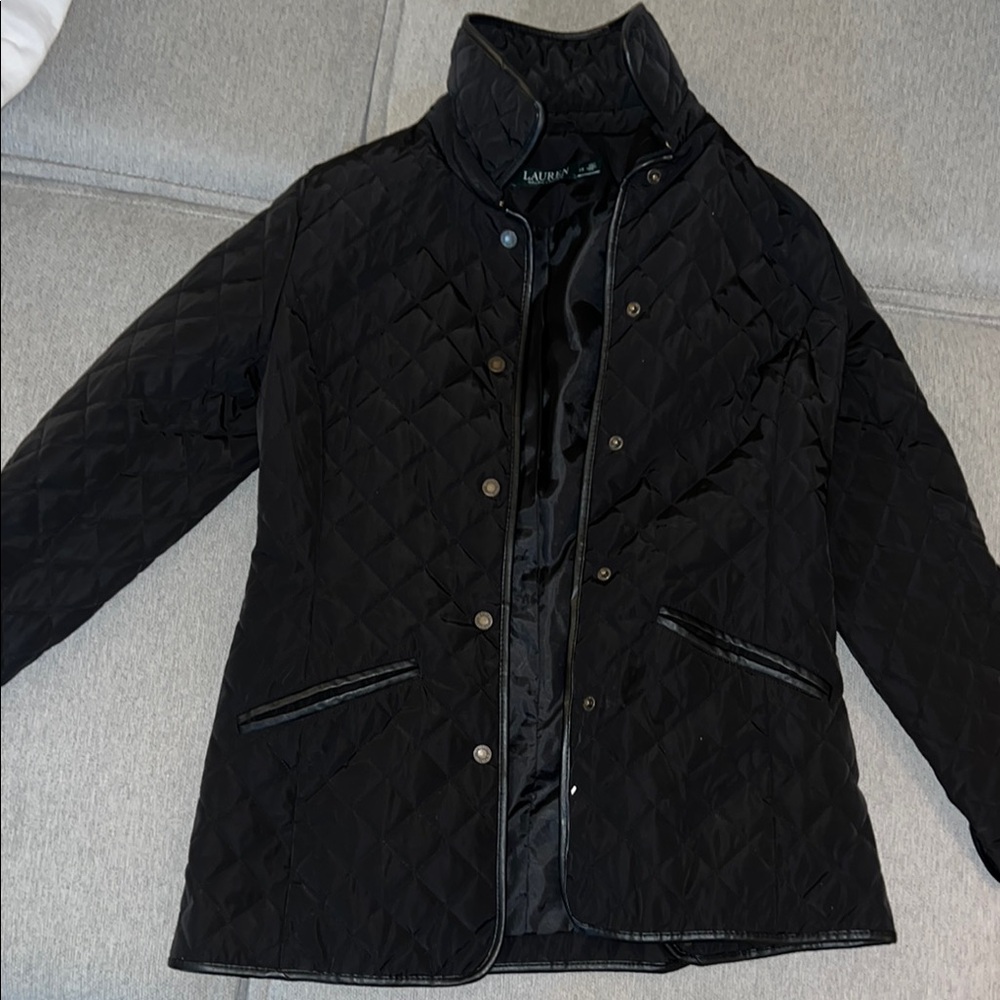 Ralph Lauren Black Quilted Jacket